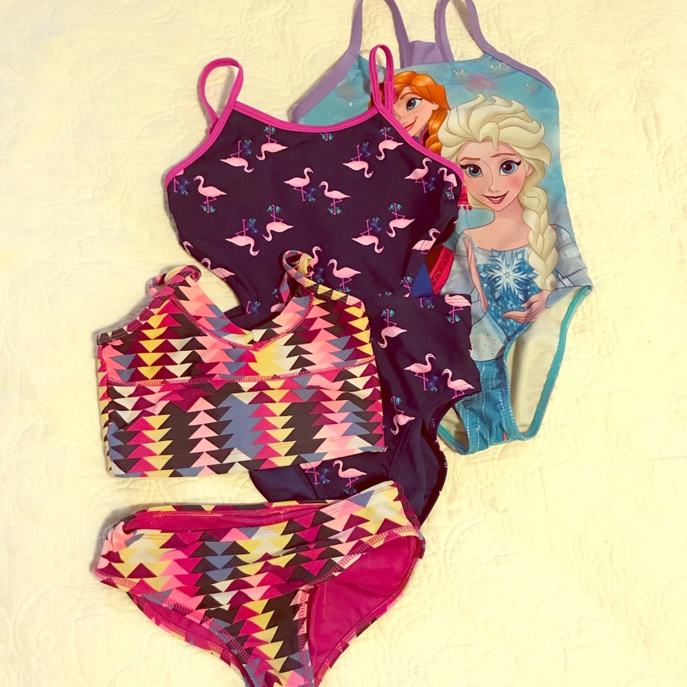 3 bathing suits